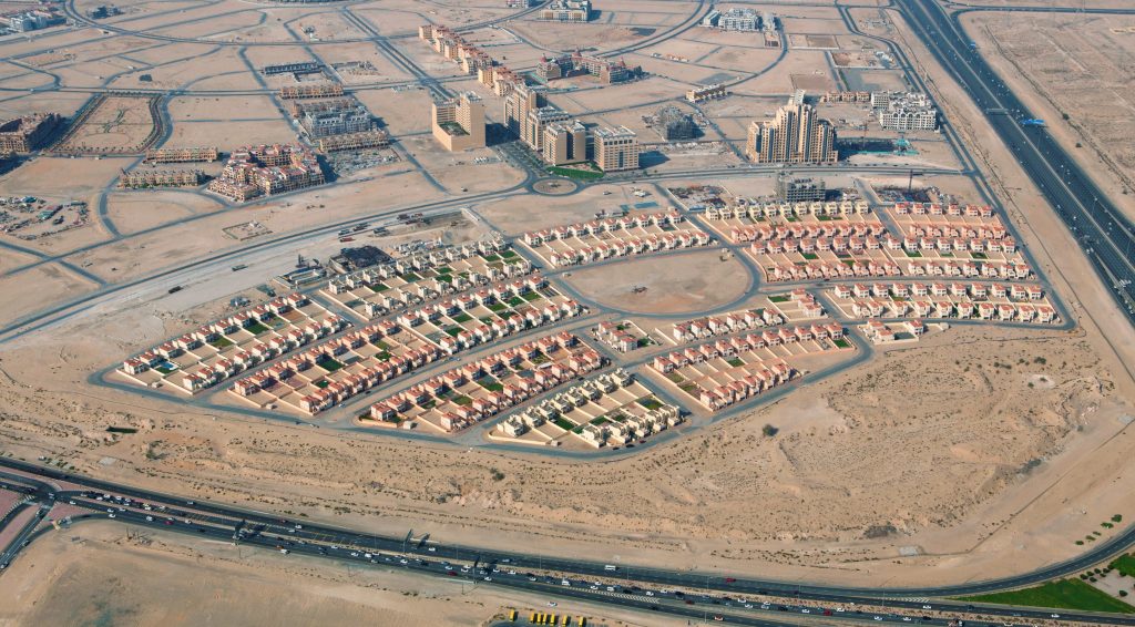 Nakheel villas at JVC master development May 2014