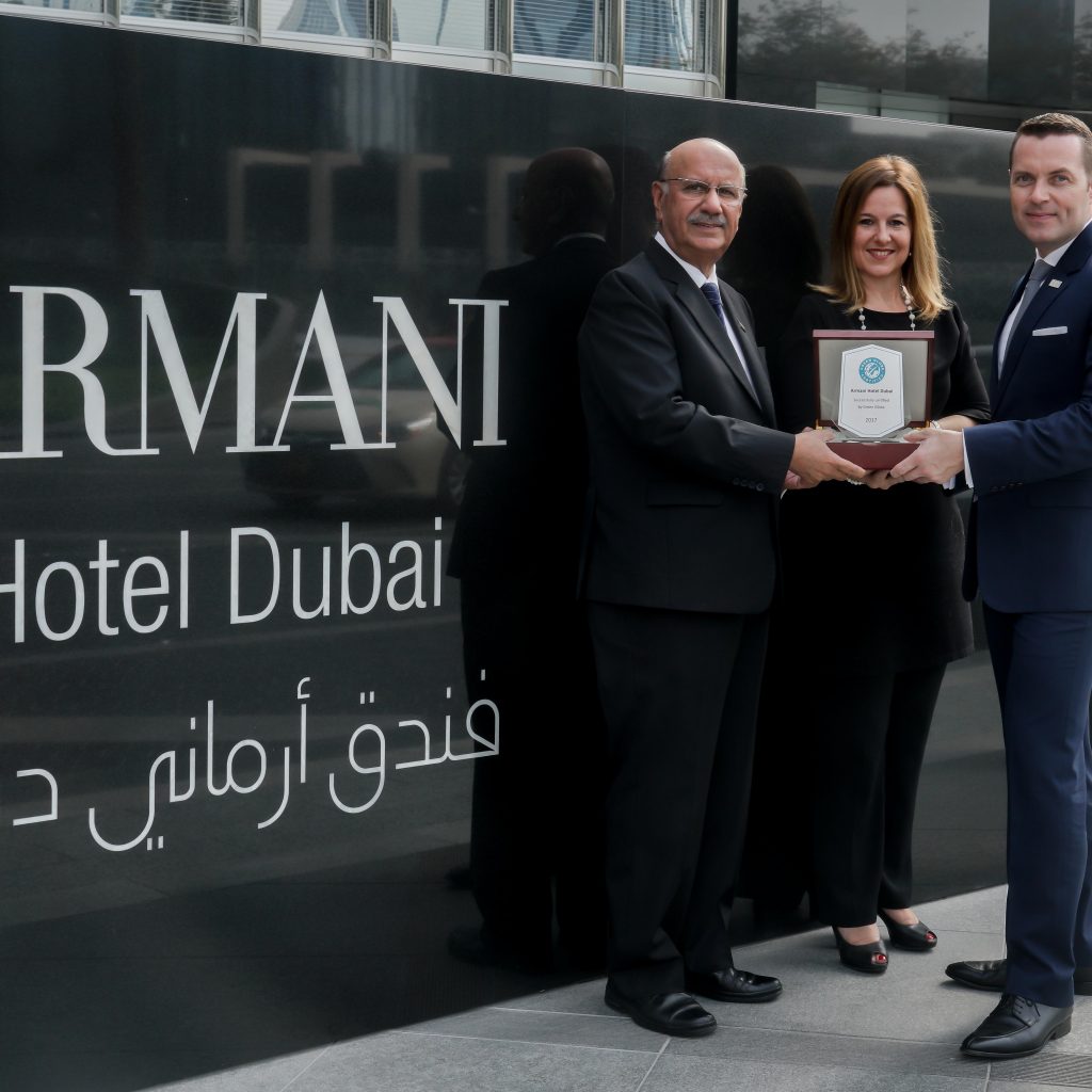 Armani Hotel Dubai wins Green Globe certification Construction