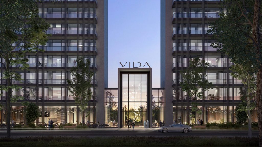 Vida Aljada lobby entrance scaled