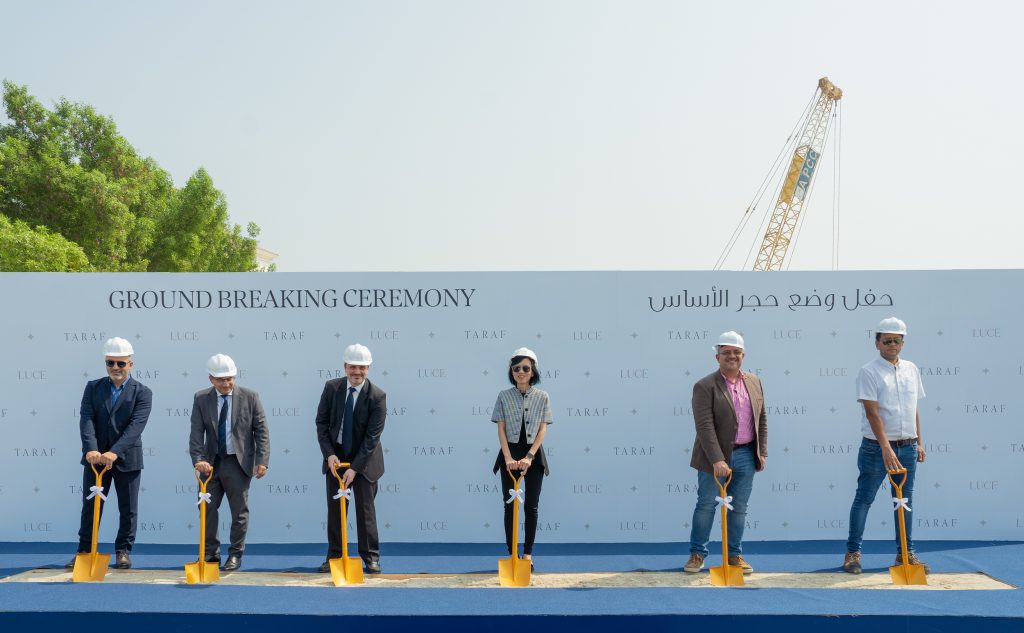 Taraf Luce Ground breaking image