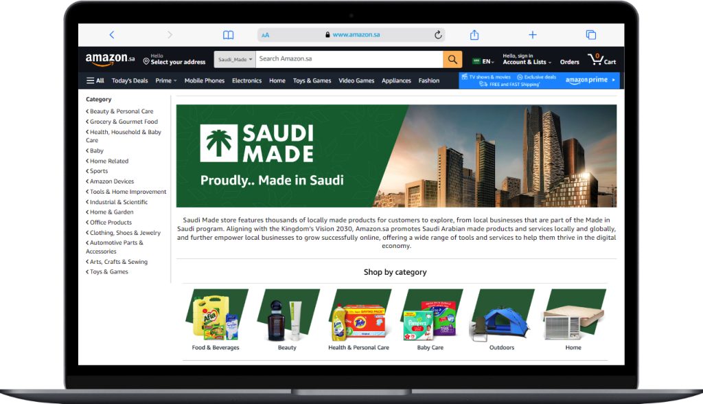 Amazon And Saudi Exports Work Together To Launch A "Saudi Made ...