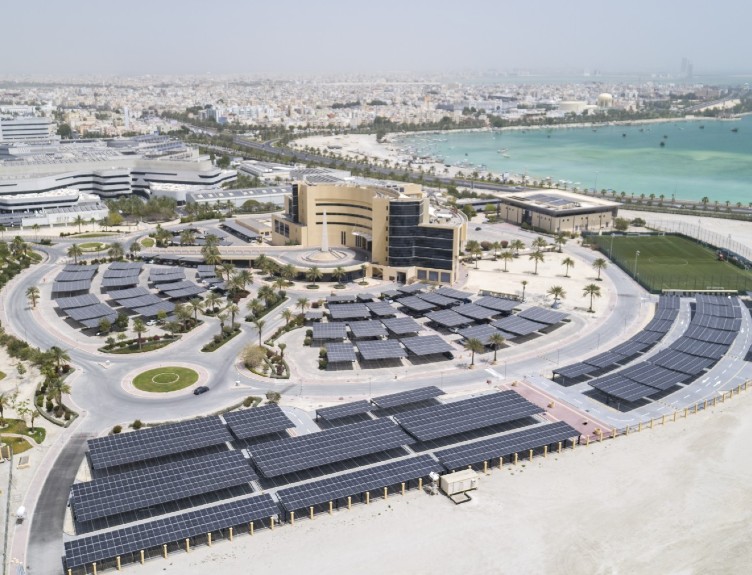 RCSI Bahrain Solar Project Drone Footage 2