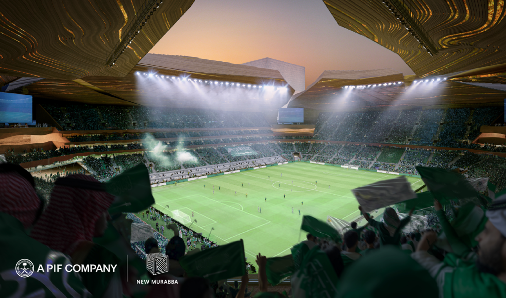 New Murabba Stadium is a pioneering hub for sports and entertainment, redefining Riyadh and advancing KSA’s global sports goals