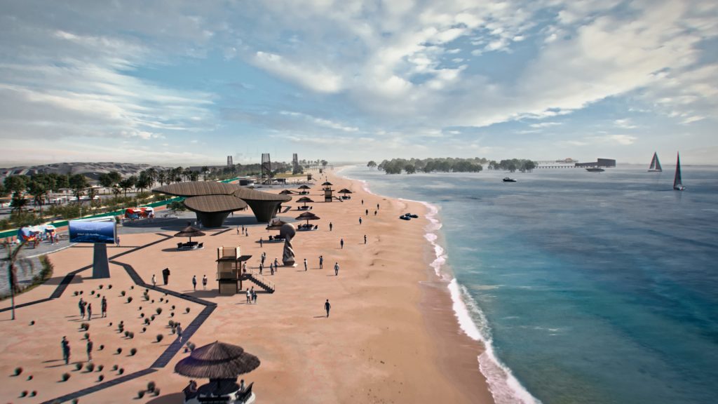 Hamdan bin Mohammed approves master plan and designs for Jebel Ali Beach Project