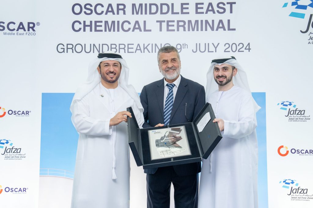 Oscar Middle East Breaks Ground On AED 150 Million Liquid Bulk Terminal In Jafza