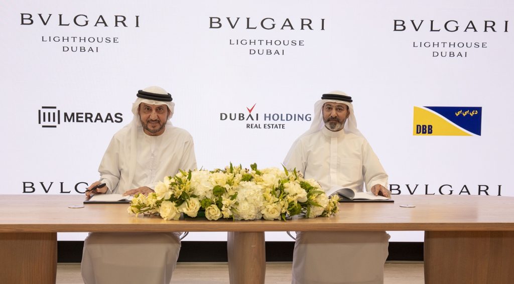 Bvlgari Lighthouse signing ceremony