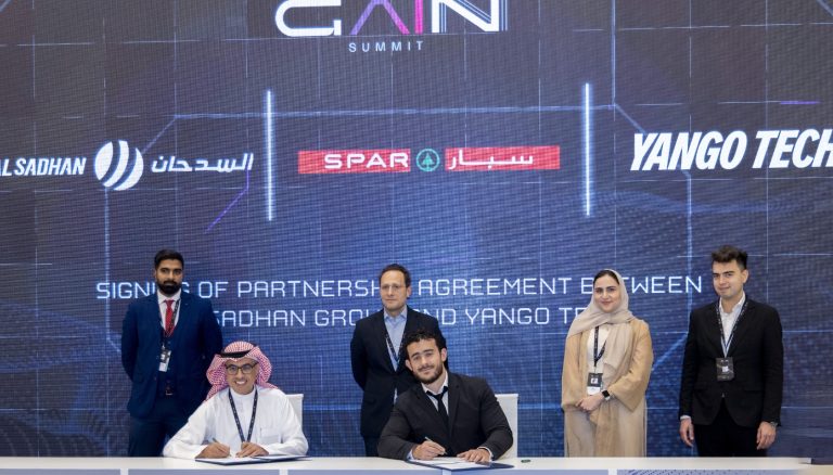 Image 2 Badr Al Sadhan CEO Vice Chairman of Al Sadhan Group and Evgeny Chernikov COO of Yango Tech Sign Partnership Agreement