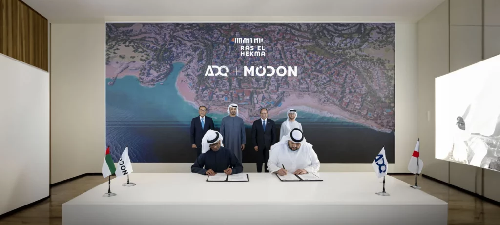 ADQ Appoints Modon Holding As Master Developer For Egypt's Ras El Hekma Megaproject