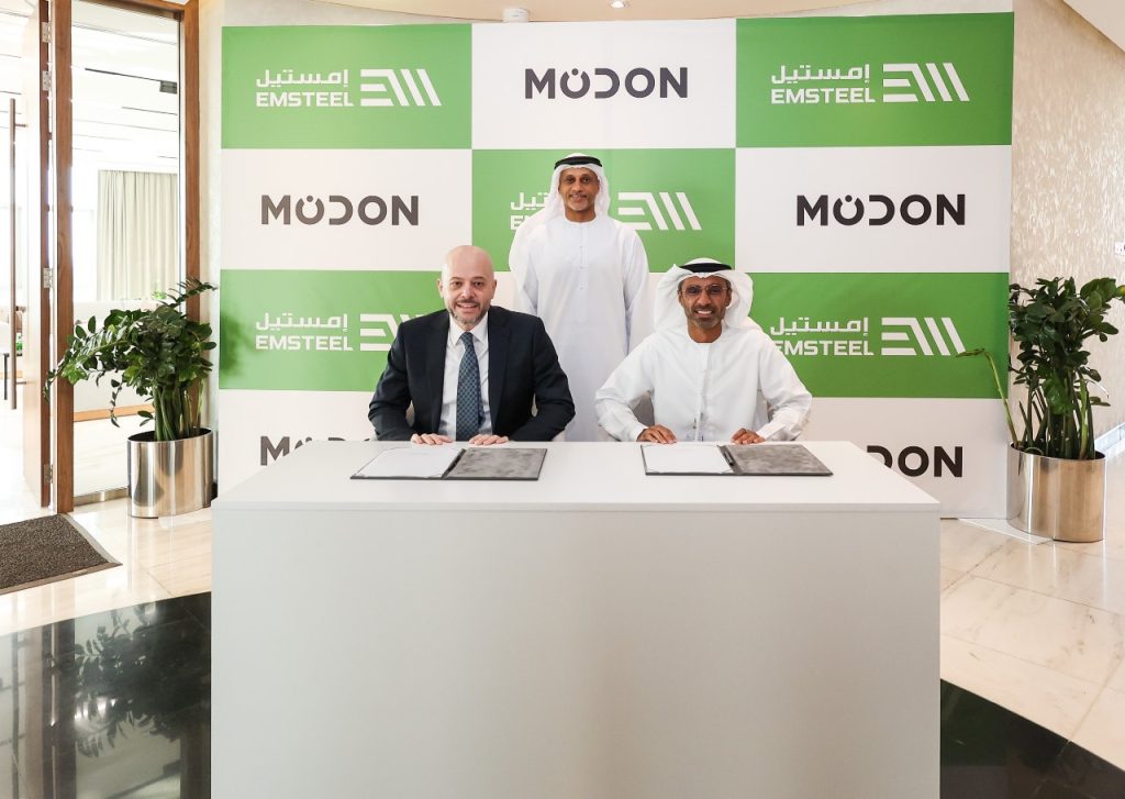 Modon Becomes UAE’s First Developer To Use Green Steel In Collaboration With EMSTEEL